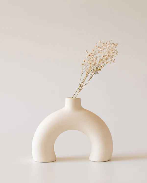 Ceramic Donut Vase