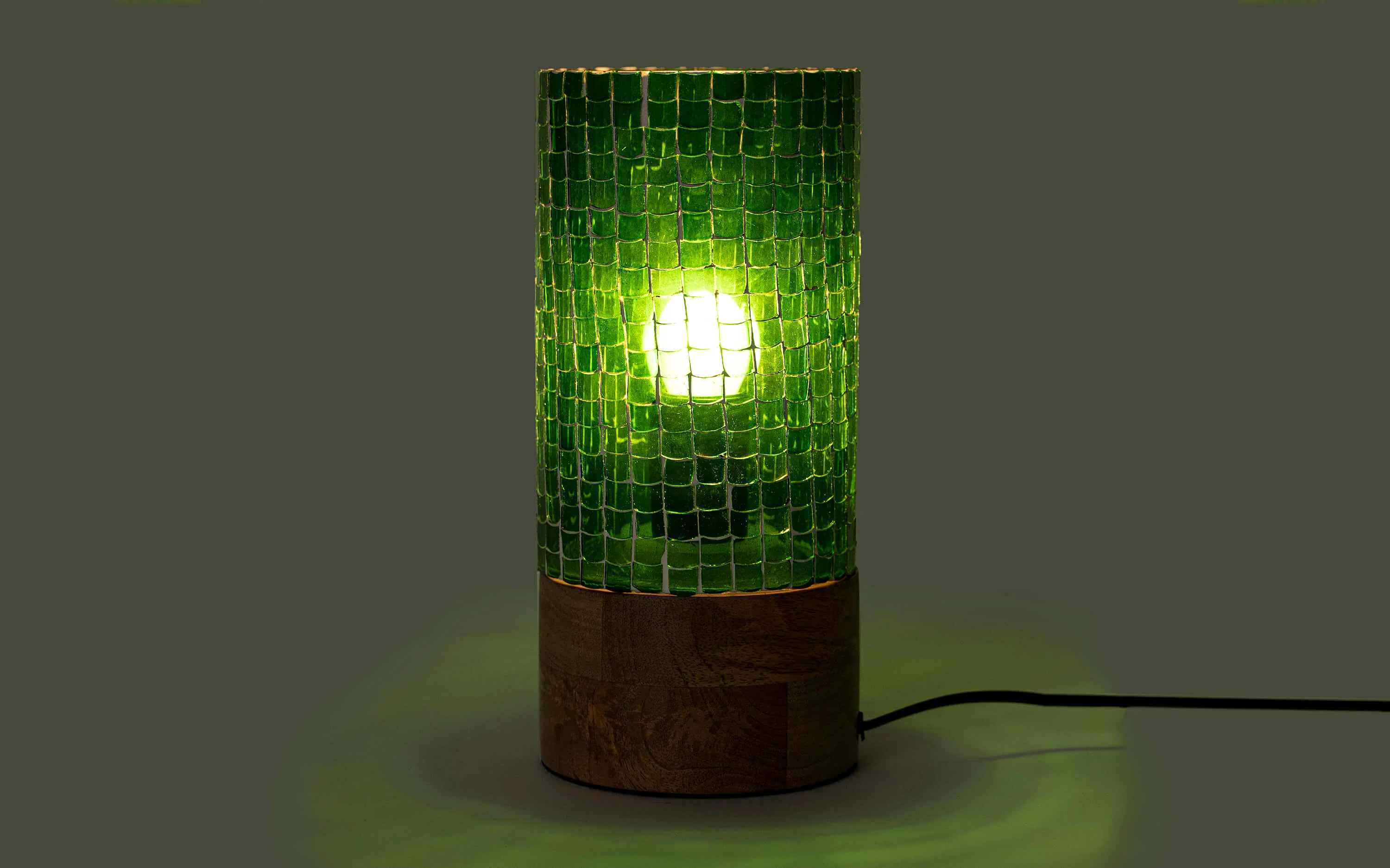 Freedom Tall Green Table Lamp