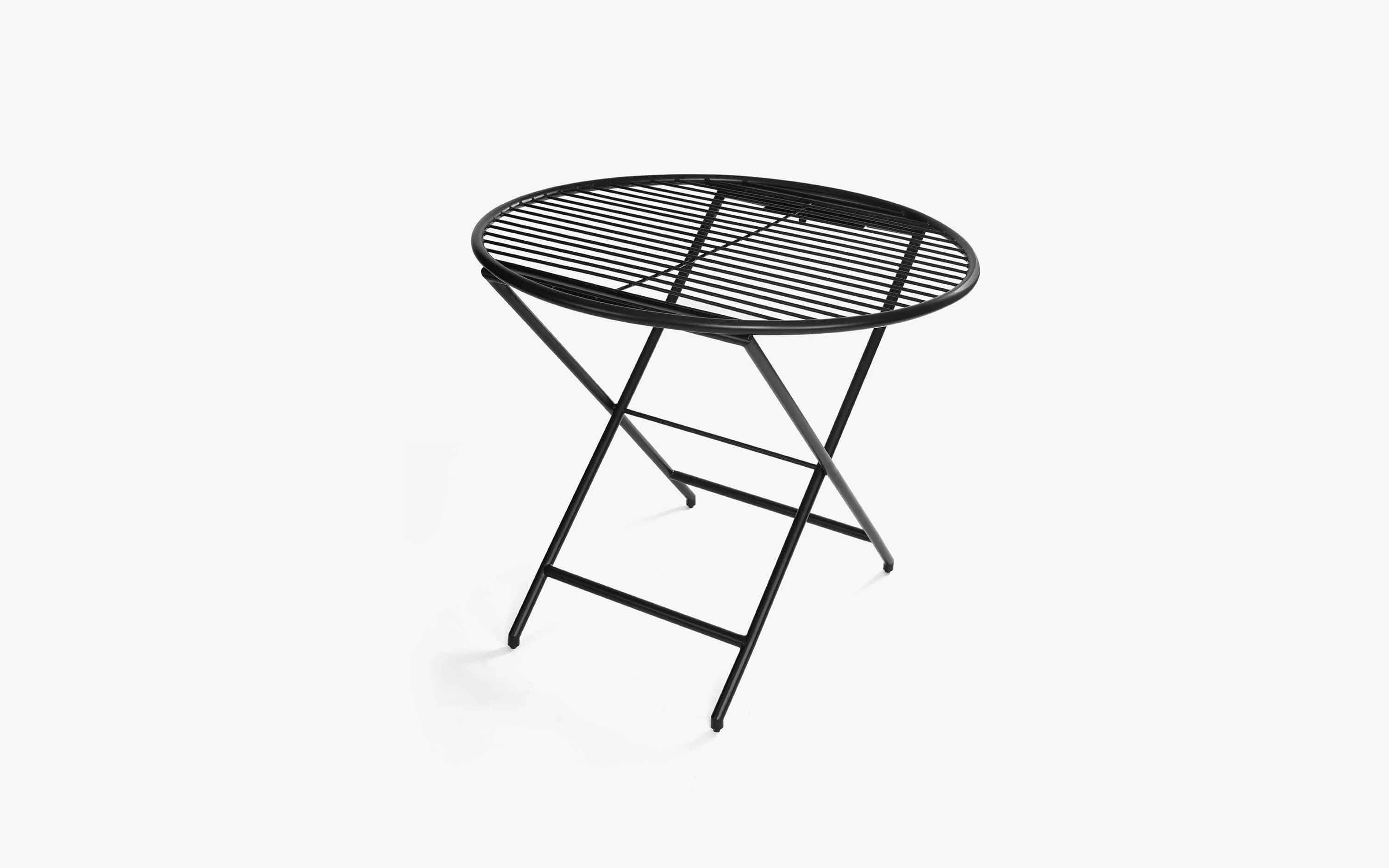 Patio Black Folding Table