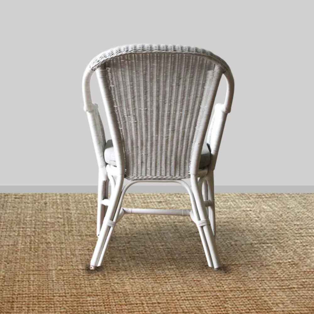 Hampton Woven Chair - White