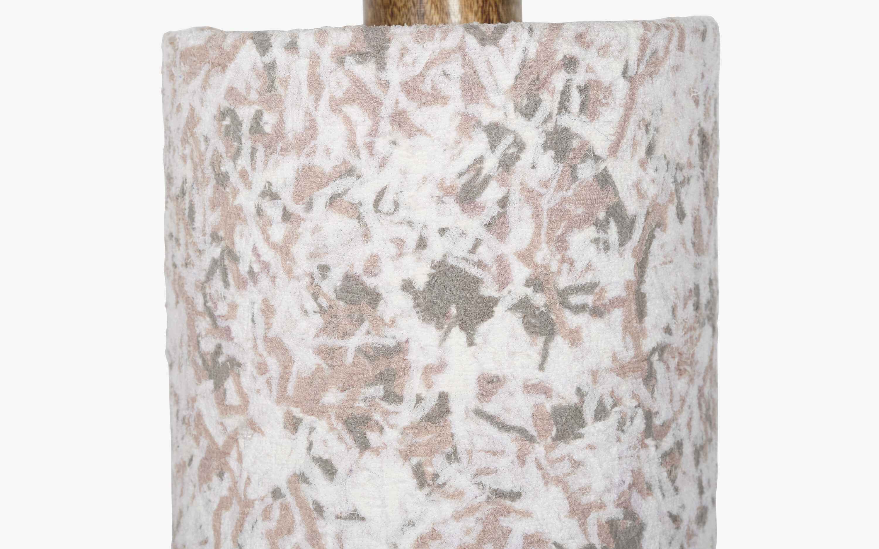 Flake Hanging Lamp Beige Tall