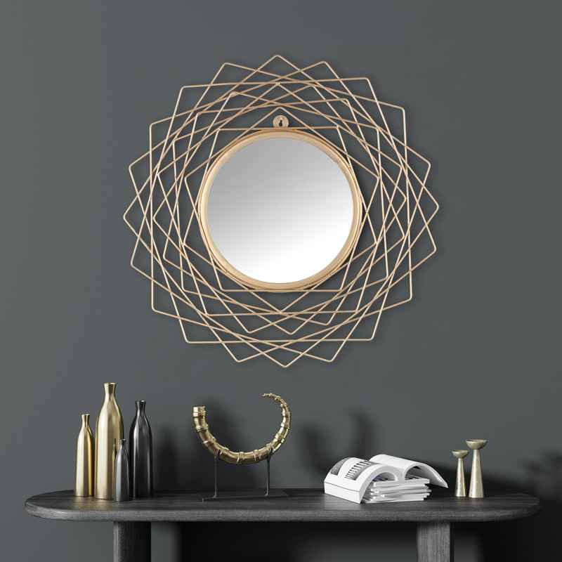Irregular Backlit Led Bathroom Mirror With Multi Lighting