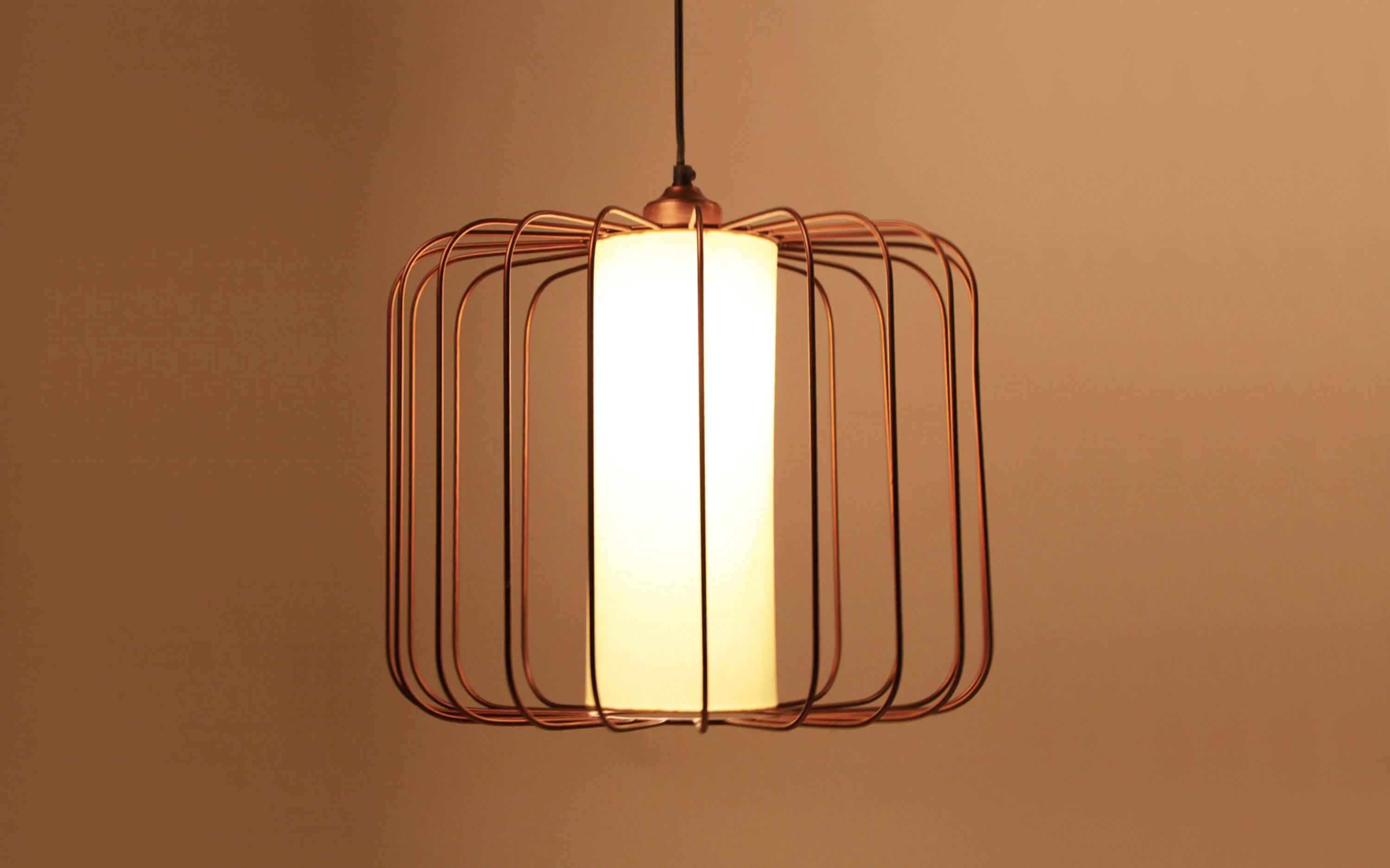 Merriam Hanging Lamp Copper