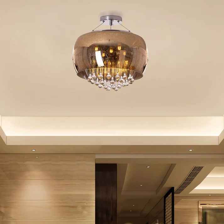 Crystal Glass Led Chandelier