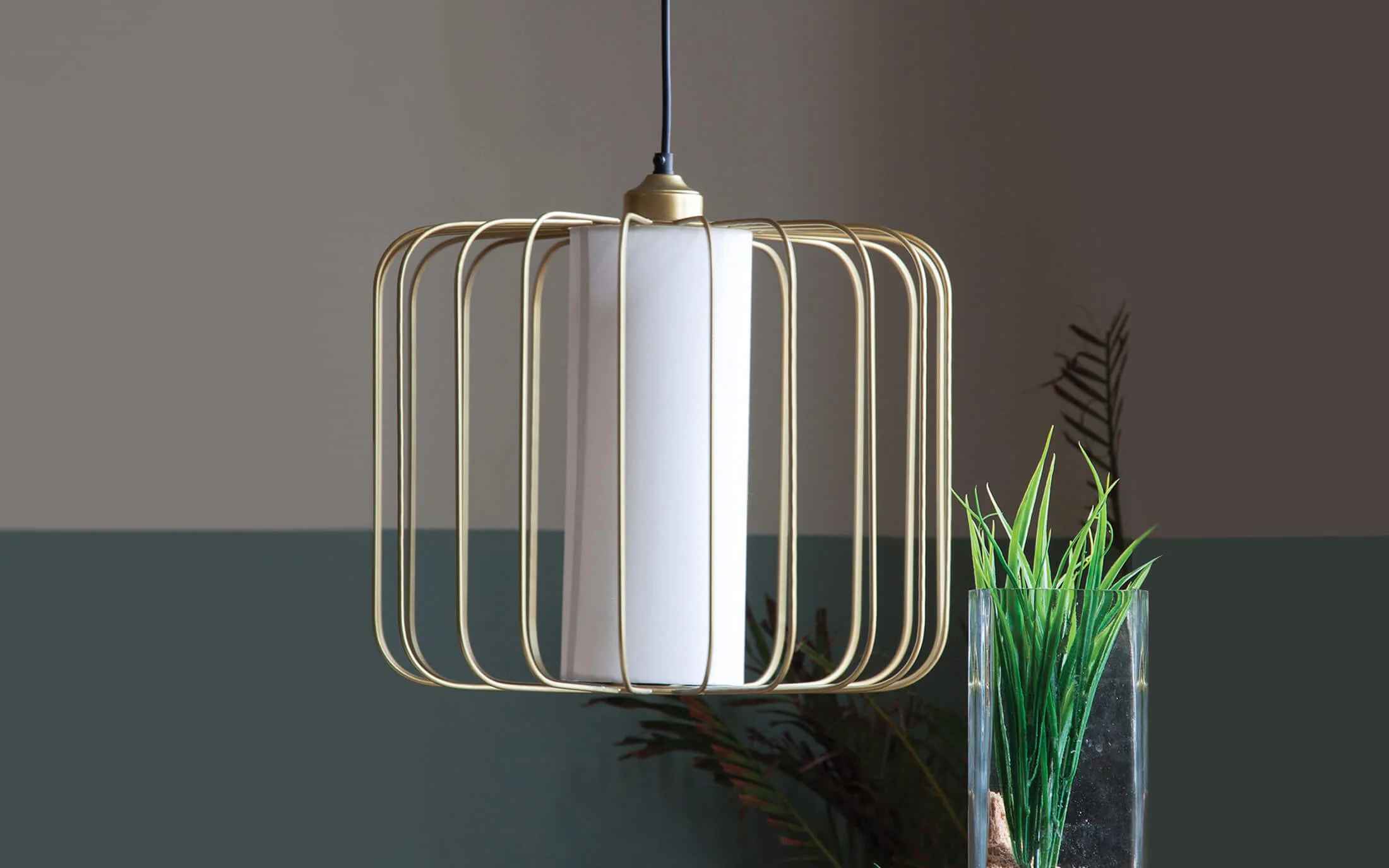 Merriam Hanging Lamp Gold