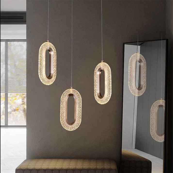 Oval Long Pendant Lamp