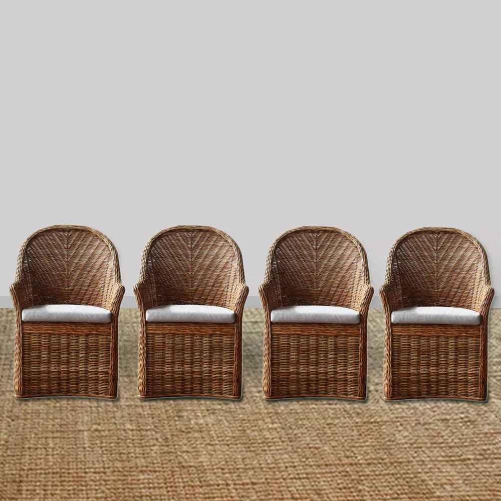 Sierra Cane Bistro Chair - Heritage Weave