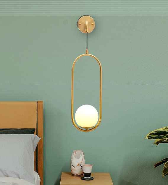 Capsule Moon Ball Wall Light