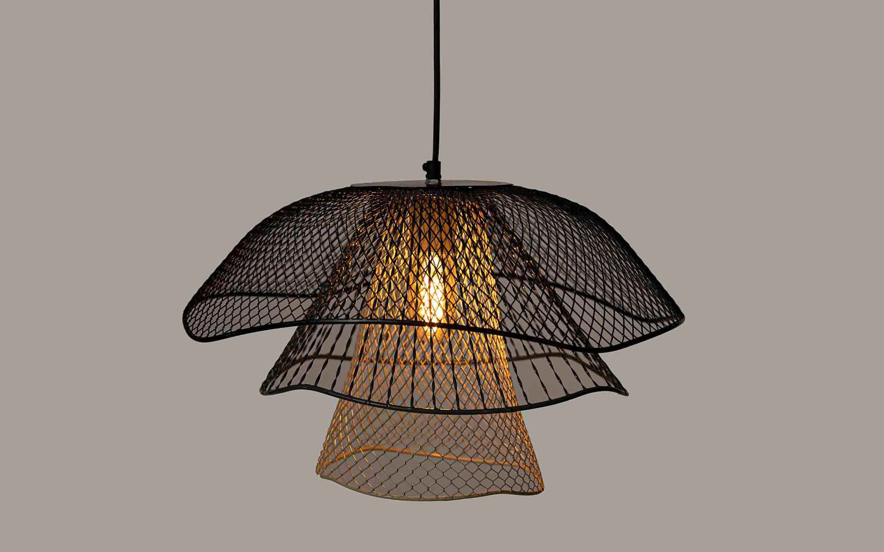 Mallawi Black Hanging Lamp