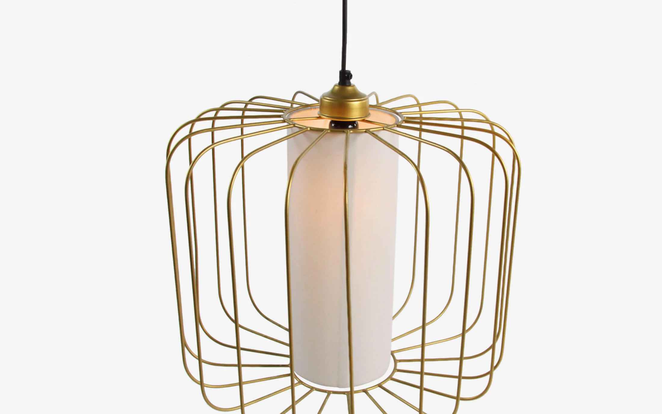 Merriam Hanging Lamp Gold