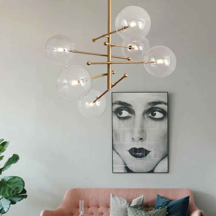 Creative Modern Magic Bean Chandelier