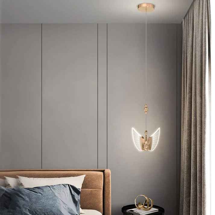 Swan Bedside Pendant Light