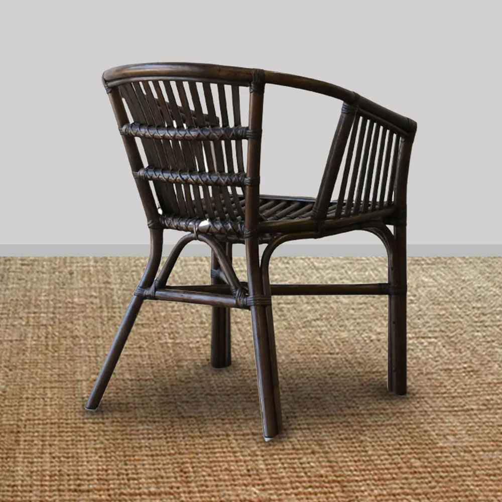 Seaside Split Cane Chair - Tobacco