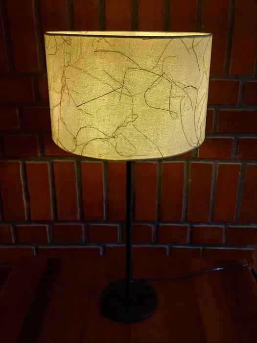 Red Hibiscus Floor Lamp