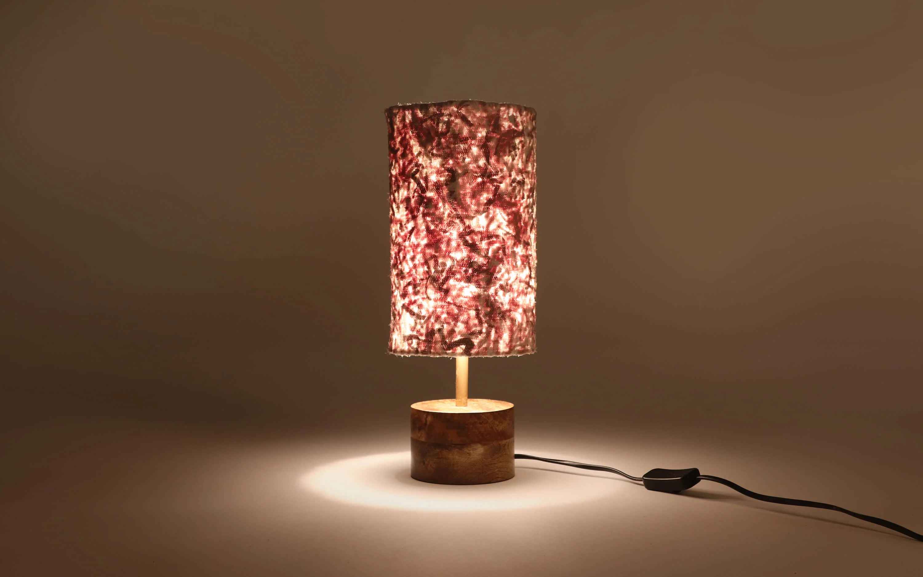 Flake Table Lamp Beige