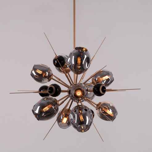 Spherical Cluster Chandelier