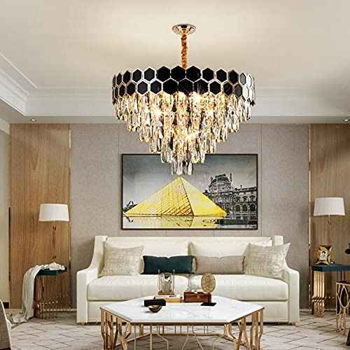 Hexa K9 Crystal Chandelier