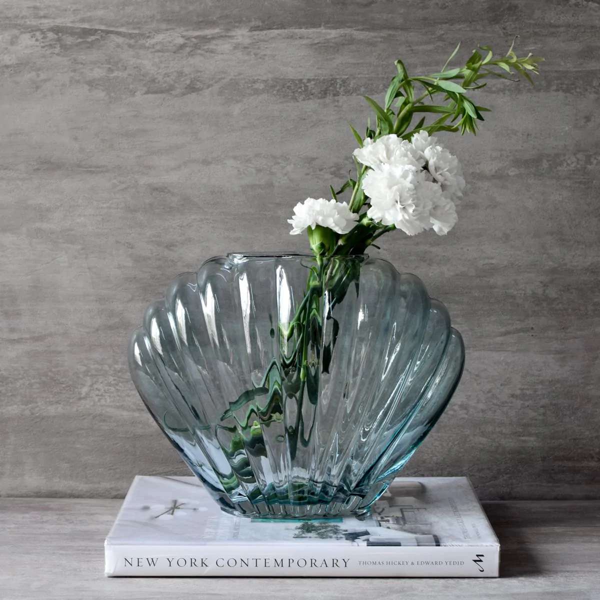 Taylor Shell Glass Vase