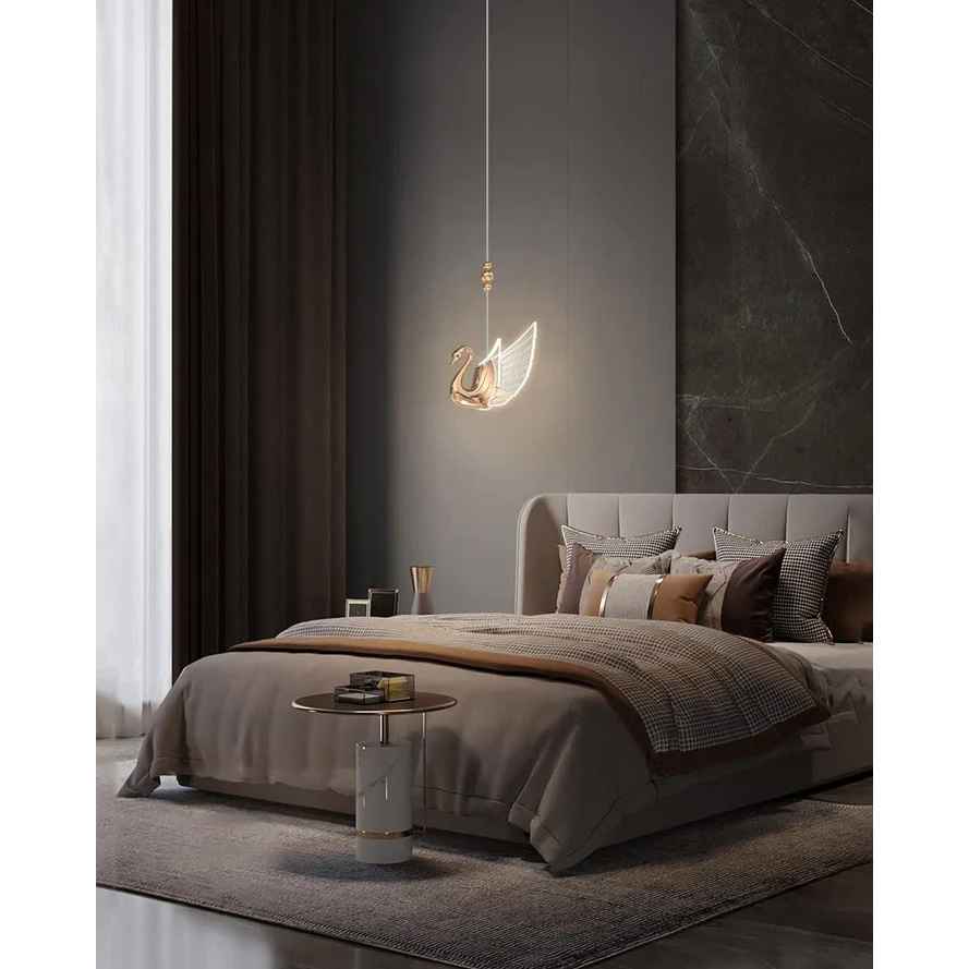 Swan Bedside Pendant Light