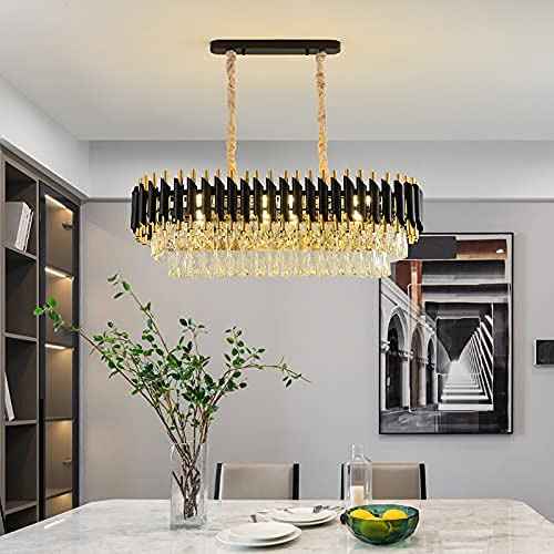 Tube K9 Crystal Pendant Chandelier