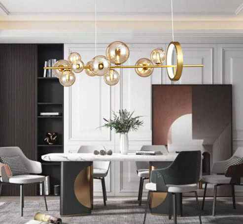 Nordic Modern Glass Chandelier