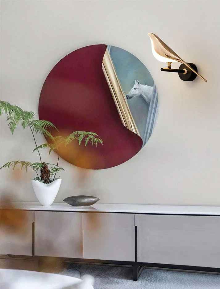 Bird Wall Light