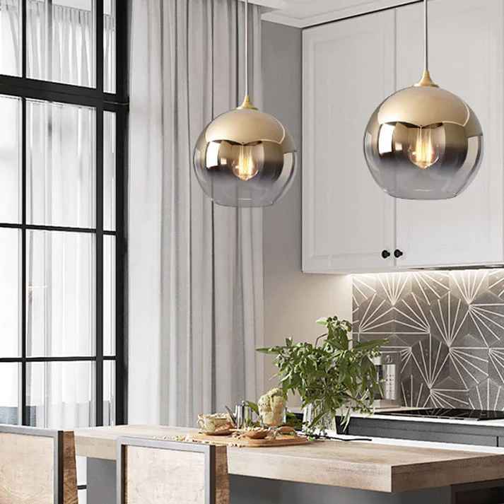 Creative Ball Metal Pendant Lamp