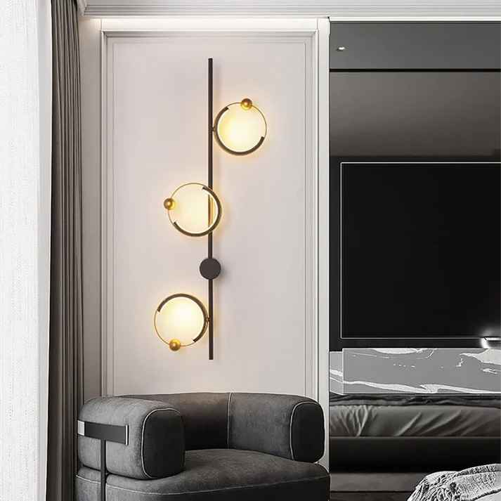 3 Light Irregular Wall Light