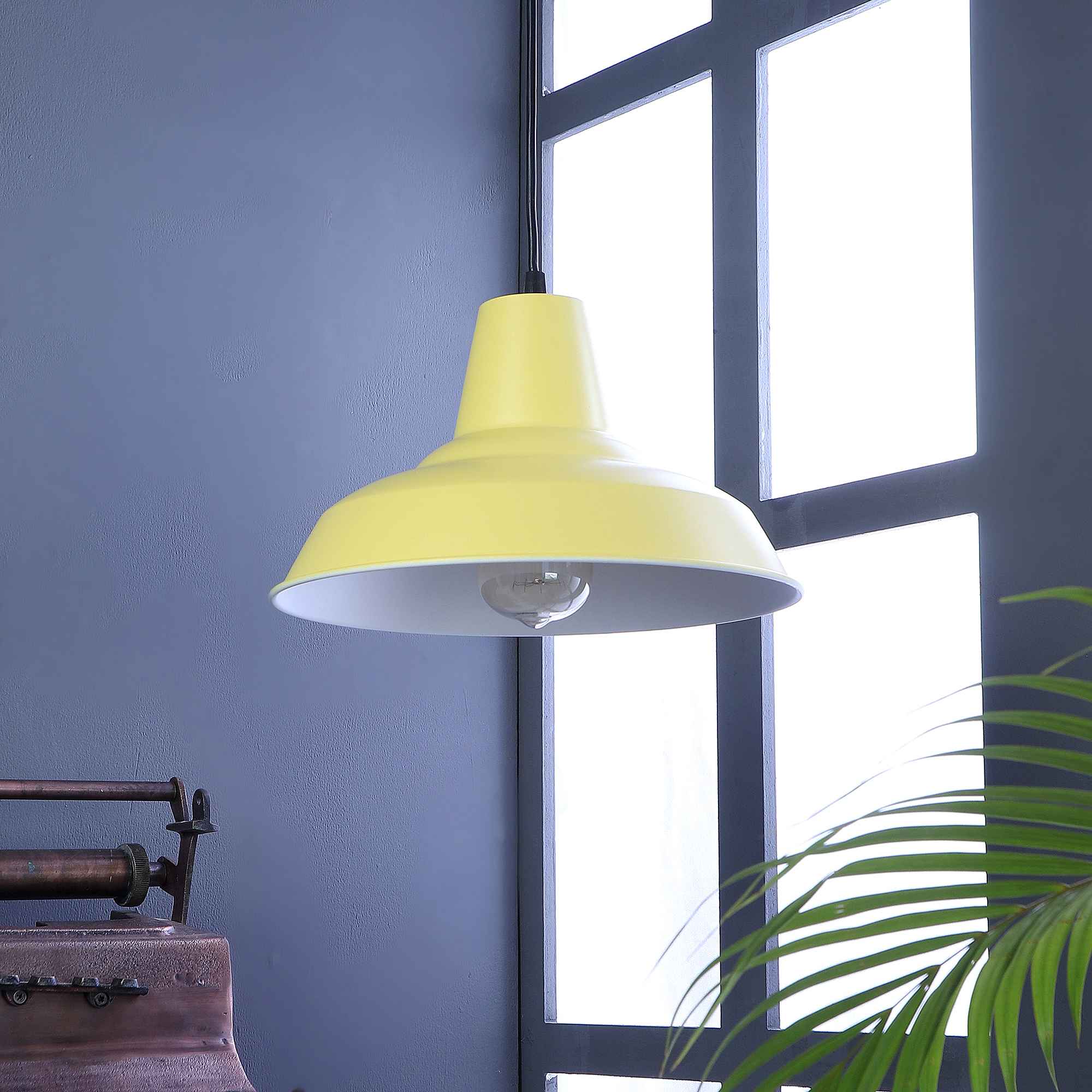 Tena Round Quilled Hanging Lamp