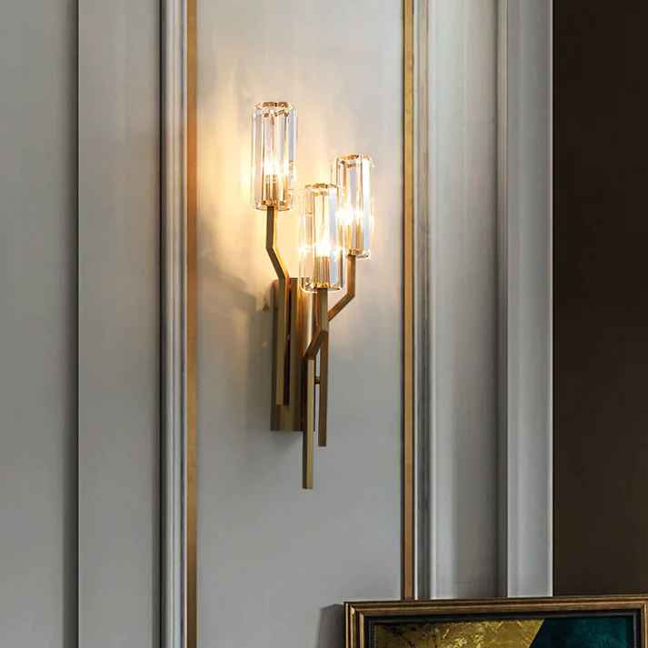 3 Led Electroplated Wall Light