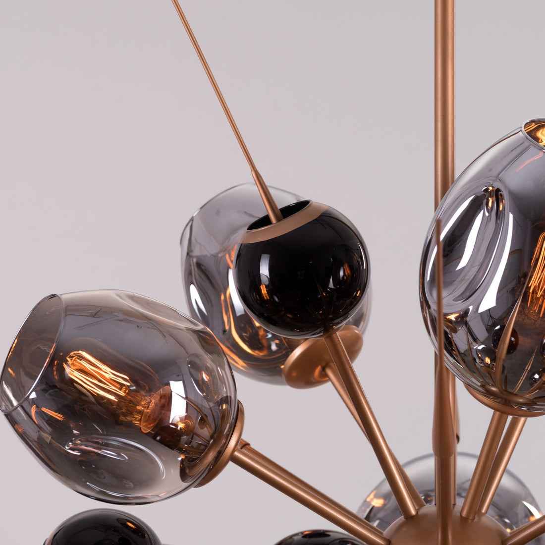 Spherical Cluster Chandelier