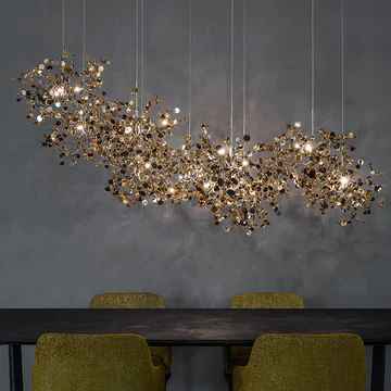 4 Cluster Modern Led Chandelier