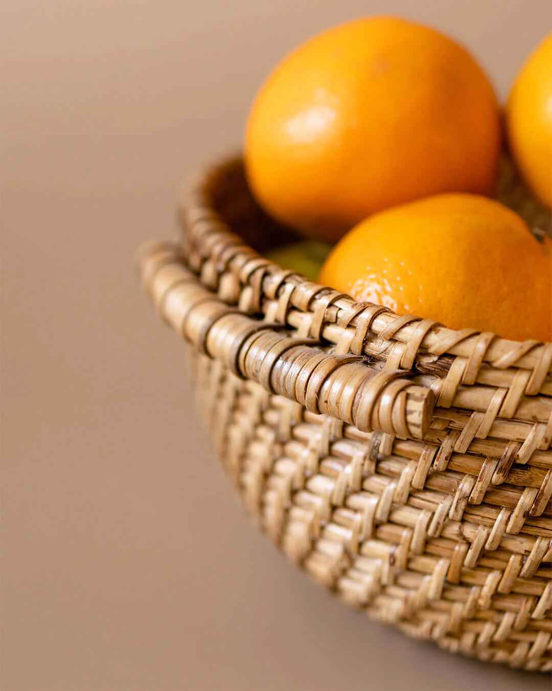 Cane Bowl with Handles