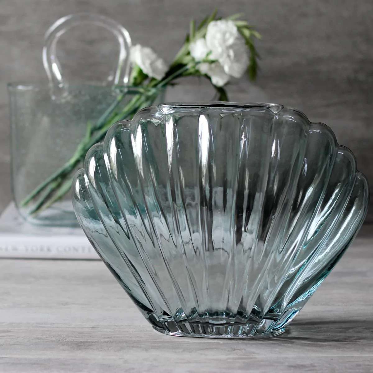 Taylor Shell Glass Vase