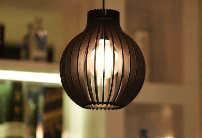 Radiant Sphere Hanging Lamp