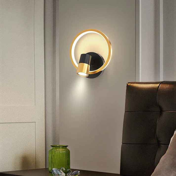 Round Modern Wall Light