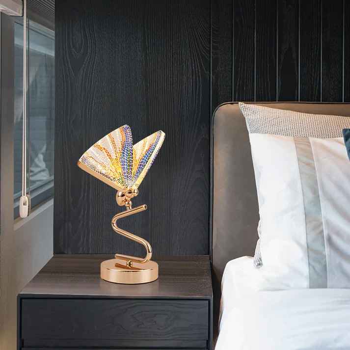 Butterfly Gold Table Lamp