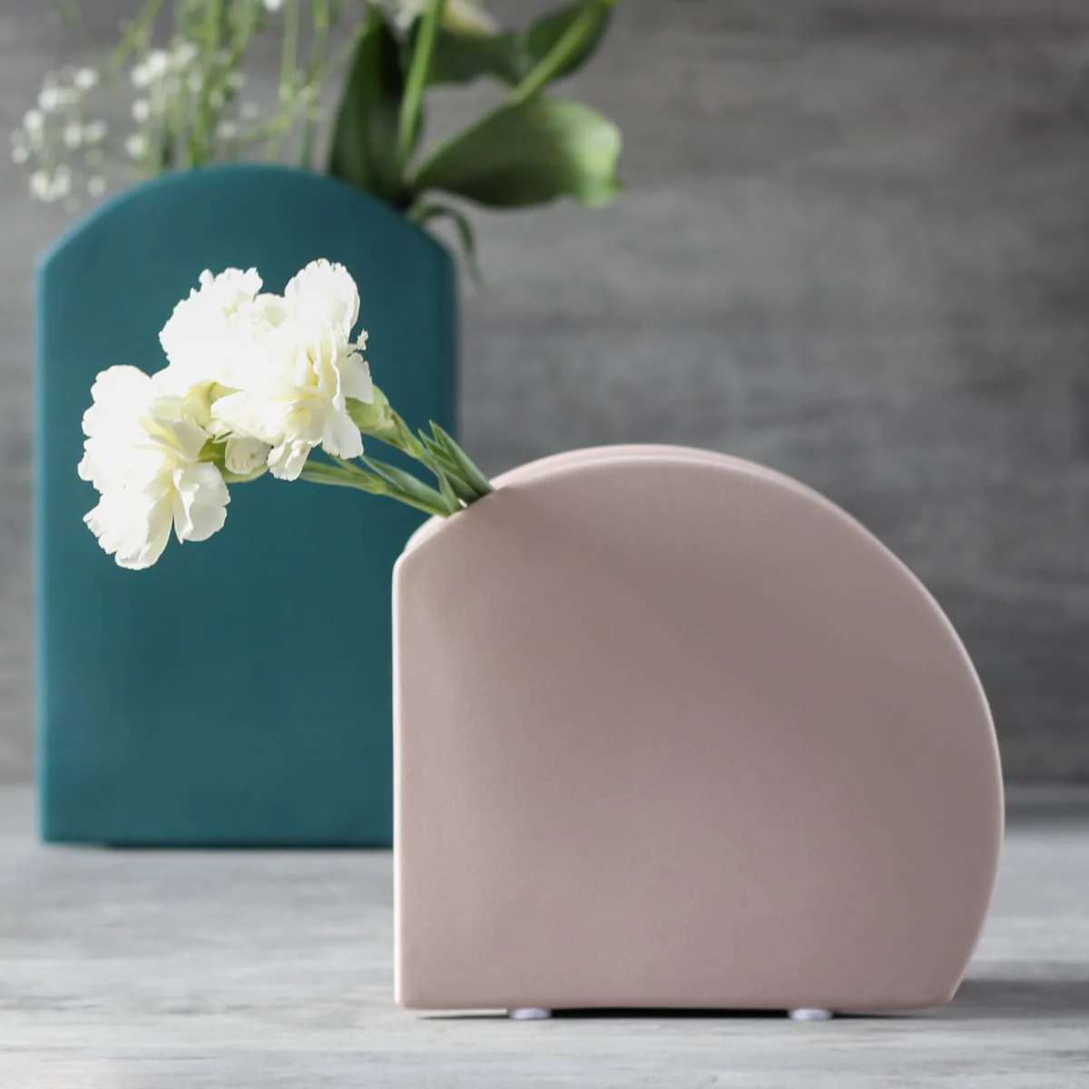 Espen Pink Ceramic Vase