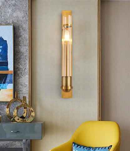 Tube Shaped Wall Light