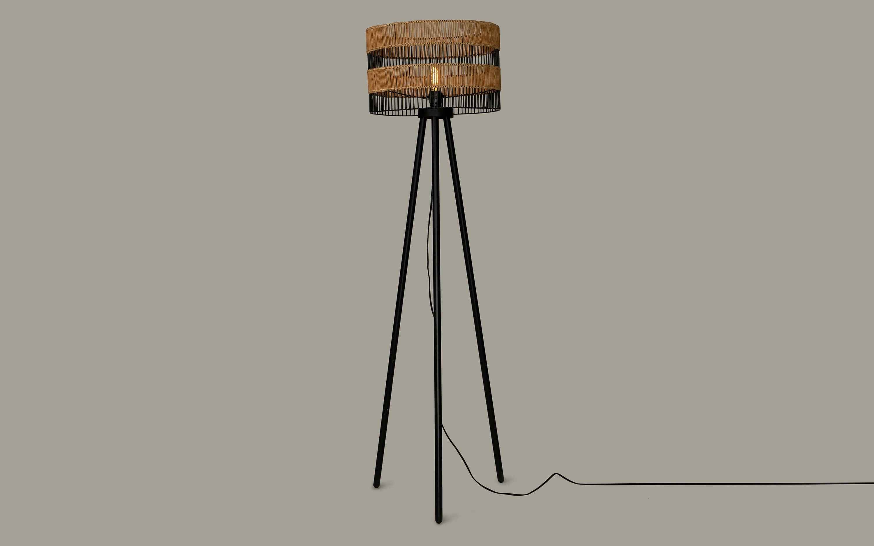 Kyoto Drum Floor Lamp