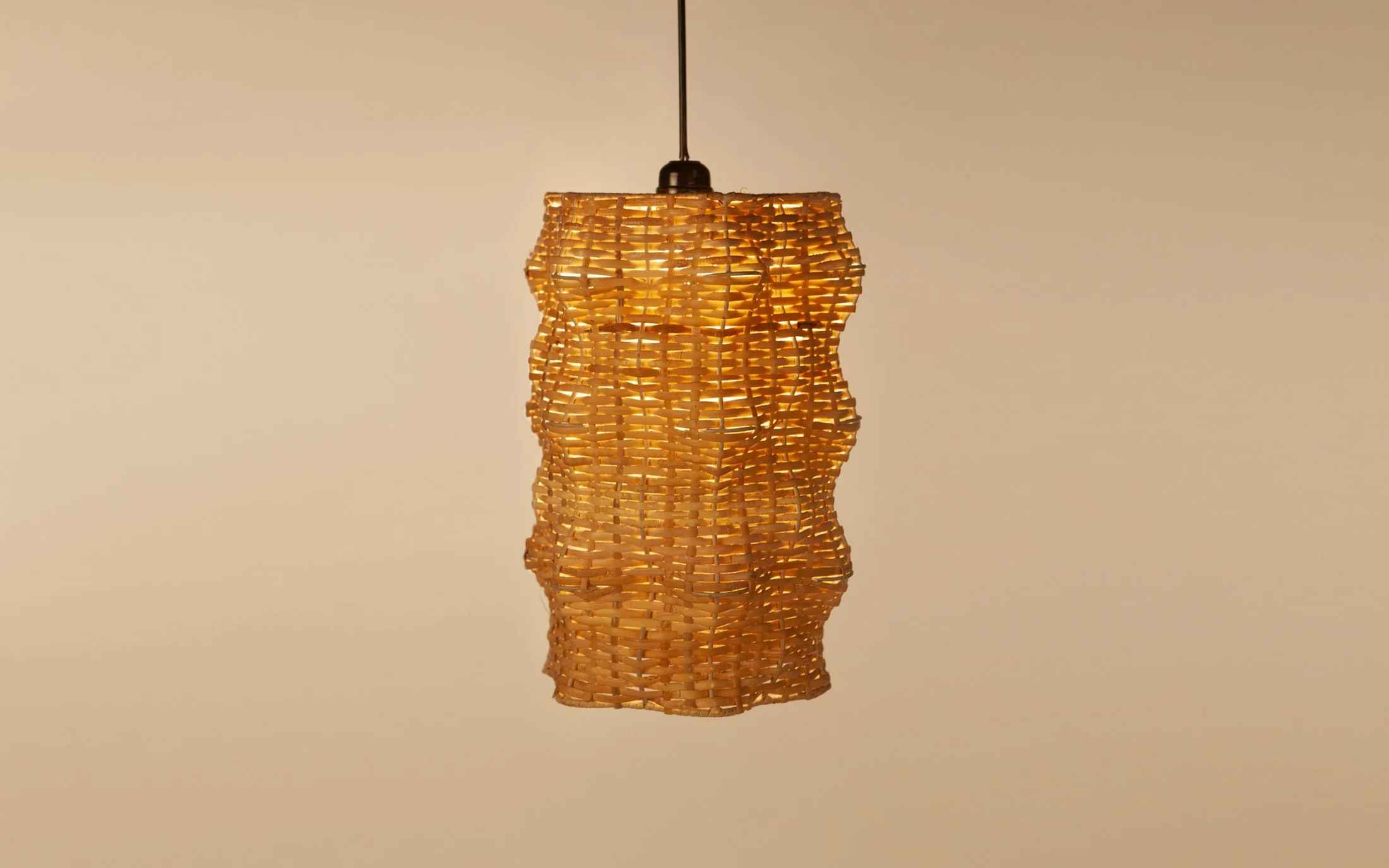 Wave Hanging Lamp Tall