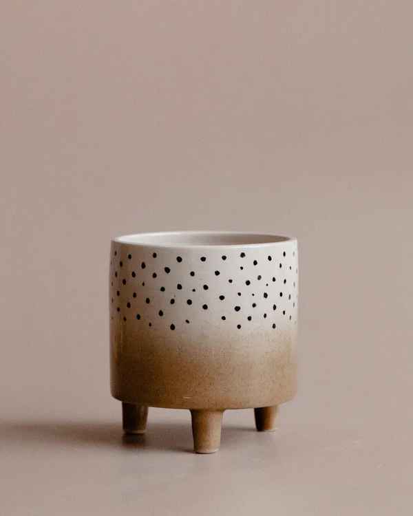 Poppy Legged Ceramic Plant Pot