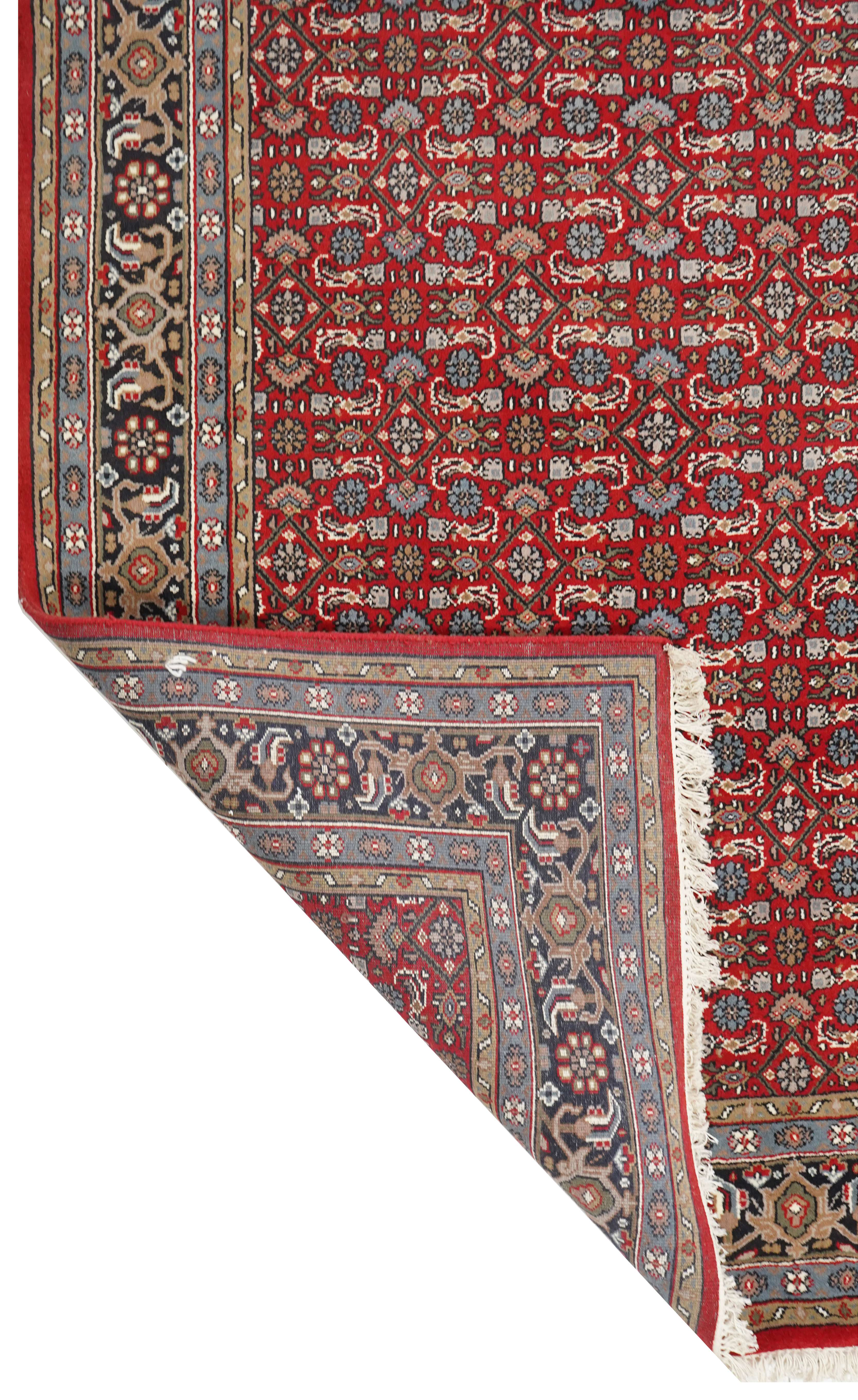 RED BIDJAR RUG