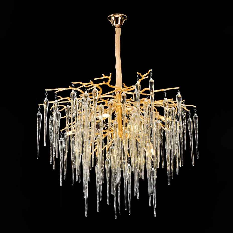 Modern French Branch Chandelier