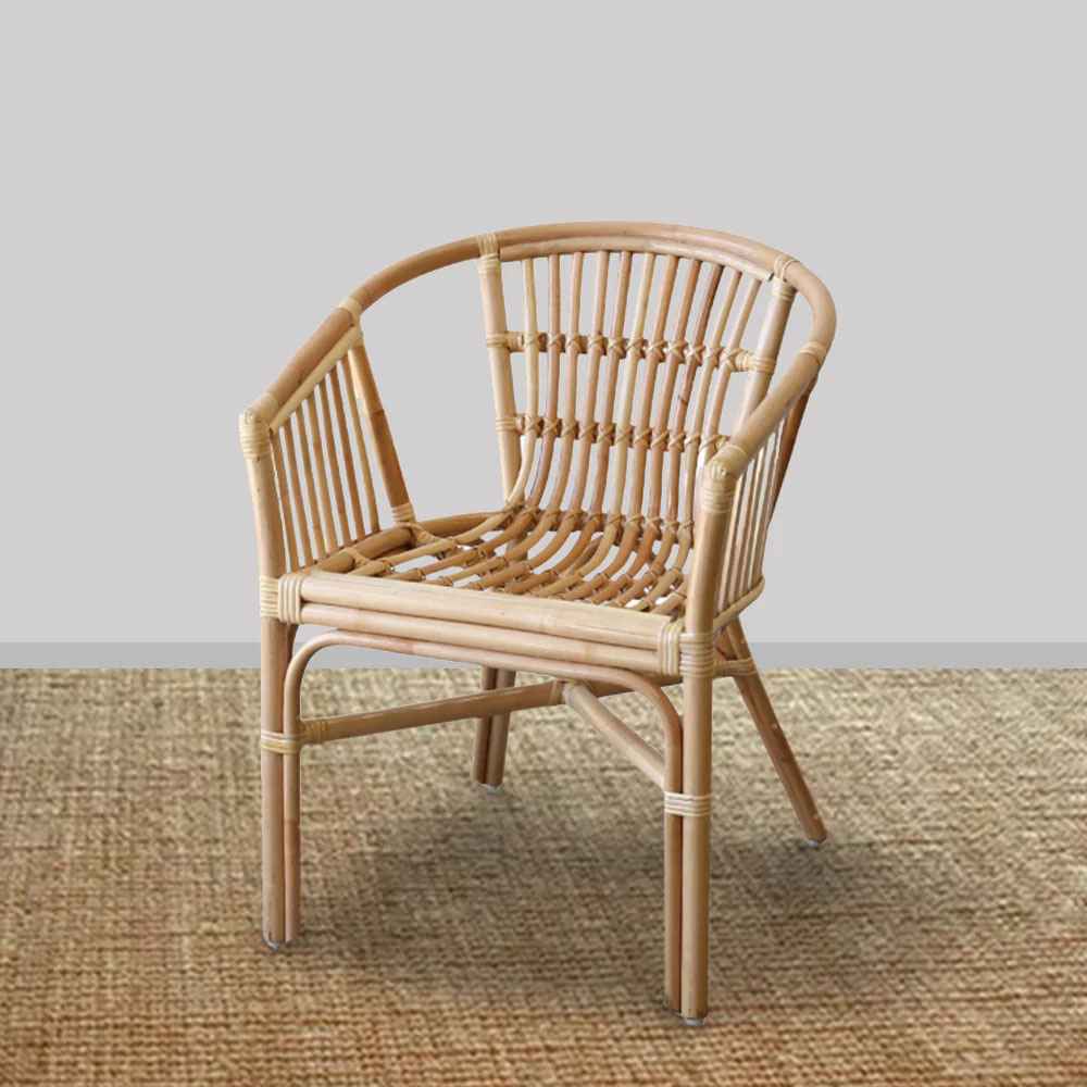 Seaside Split Cane Chair - Natural